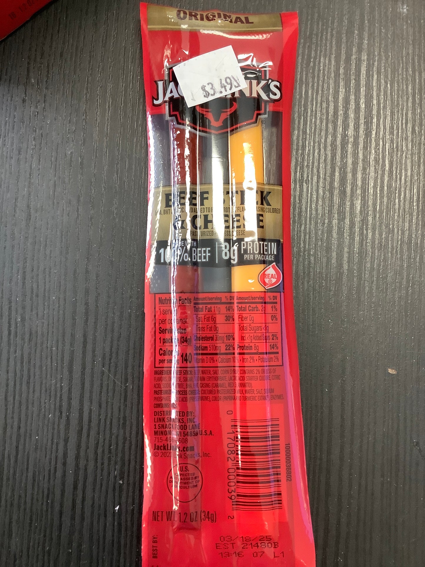 Jack Links Beef & Cheese 1.2oz