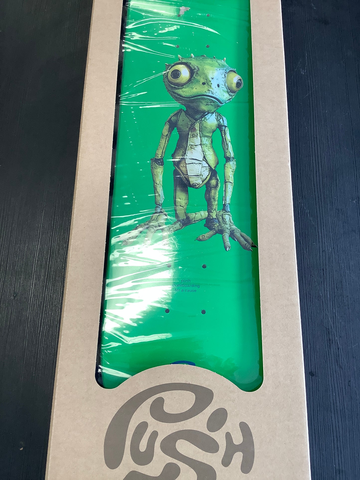 Push Complete Skateboard Build Kit Lizard Guy