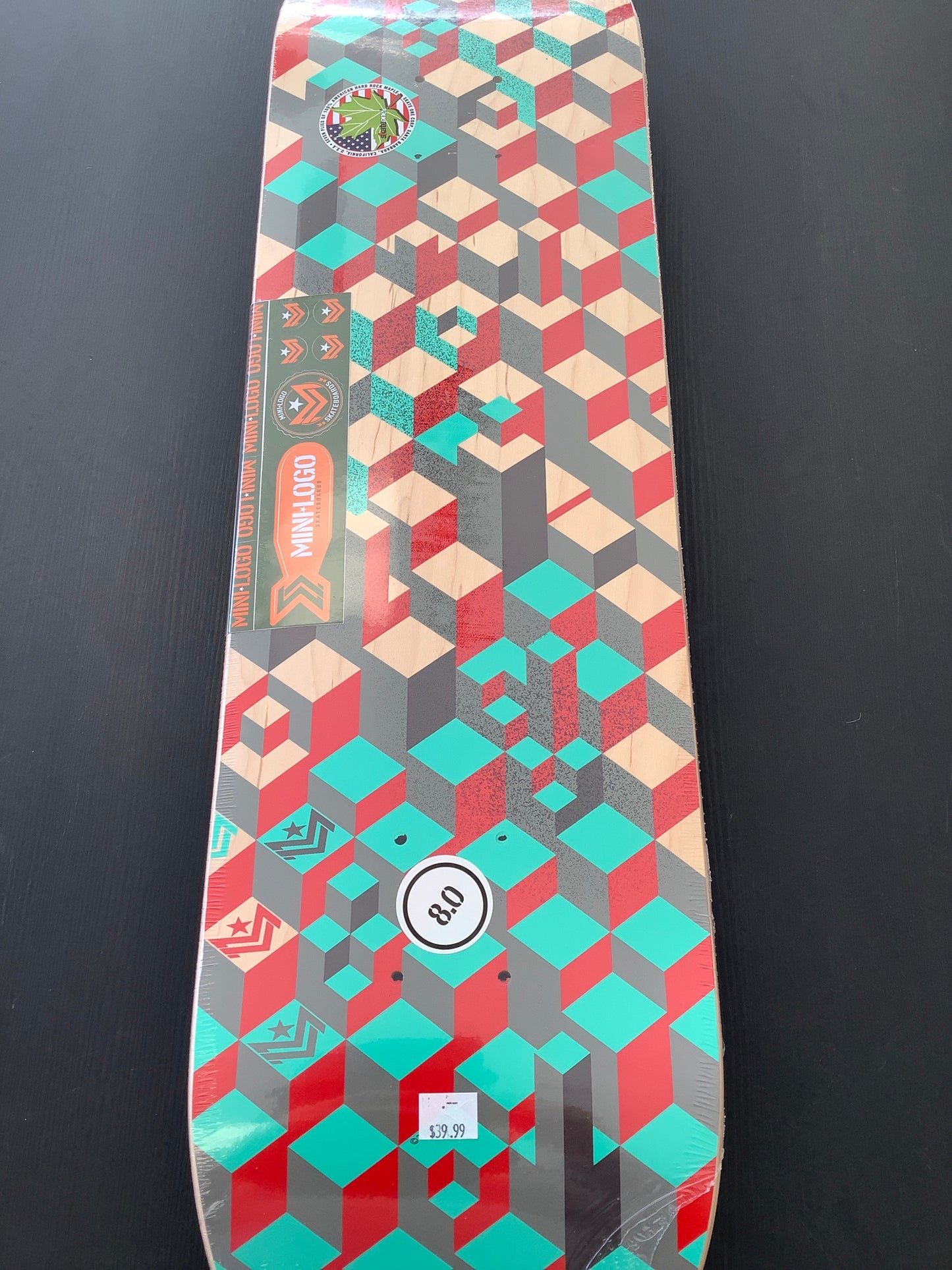 Mini Logo Deck 8 Pattern