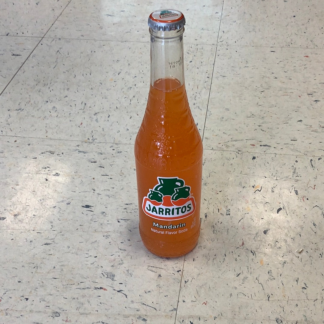 Jarritos soda mandarin orange 12.5oz bottle